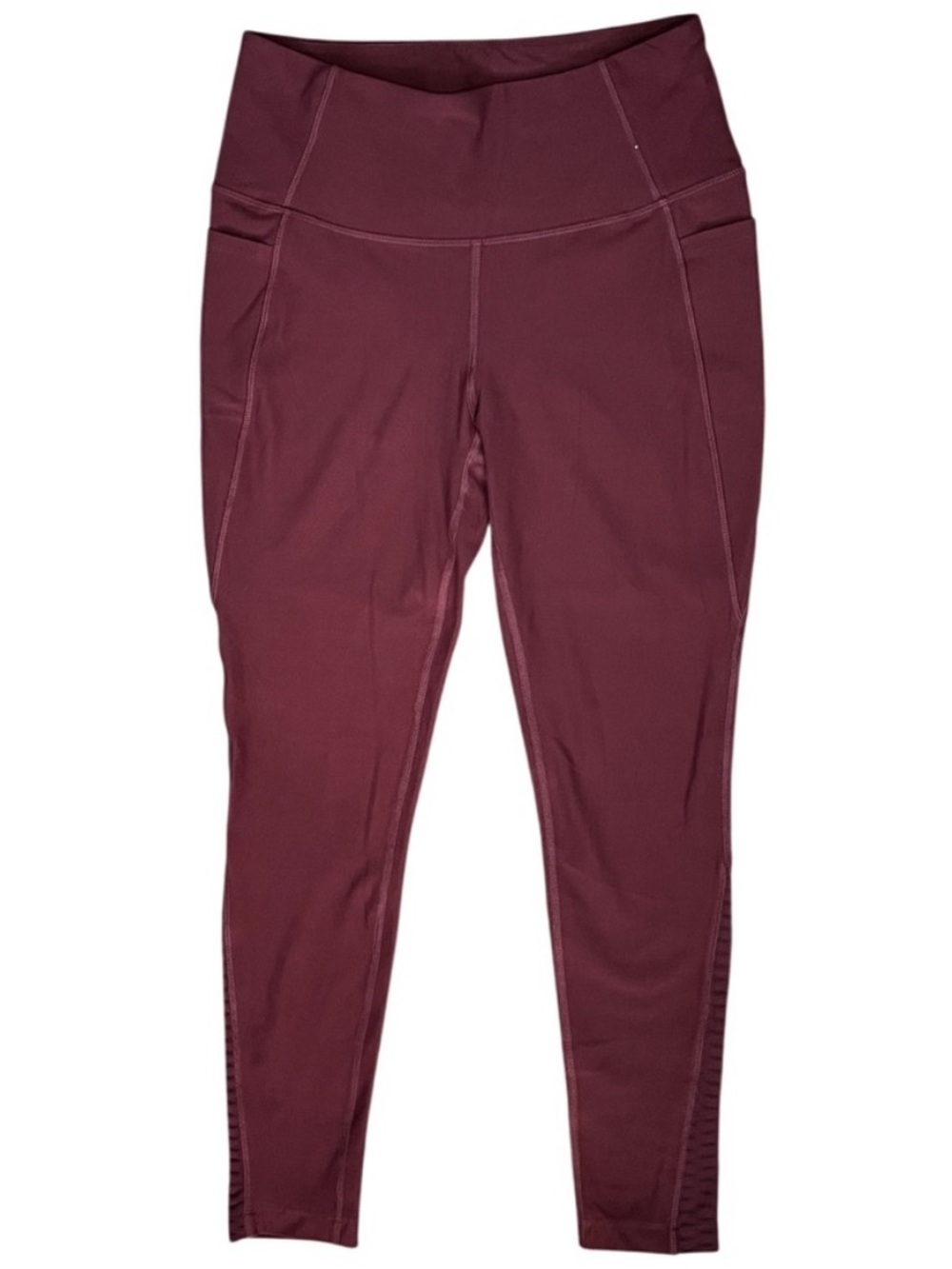Mondetta High Waisted Leggings Port Royal Red Size Medium